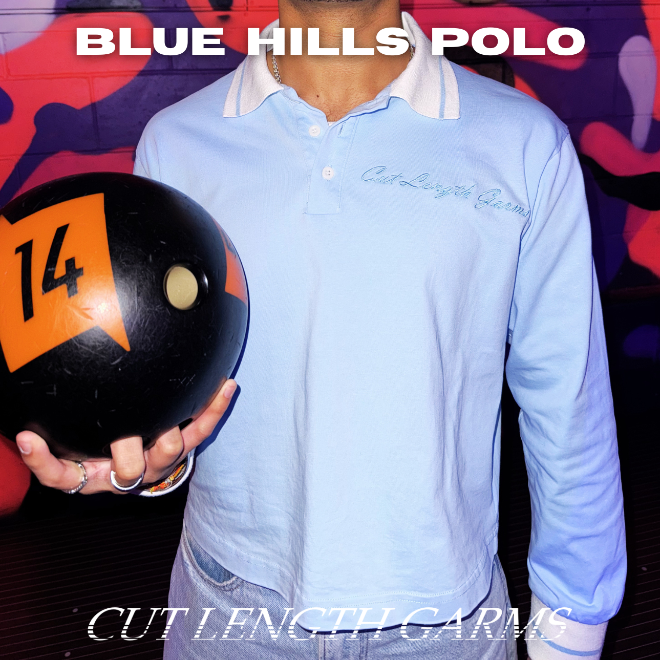 BLUE HILLS POLO TOP
