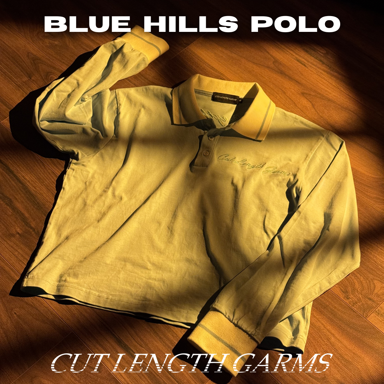 BLUE HILLS POLO TOP
