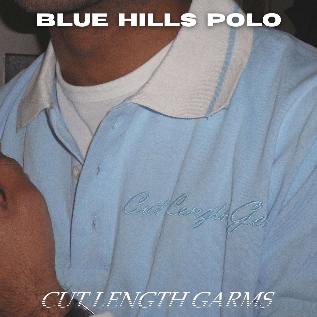 BLUE HILLS POLO TOP
