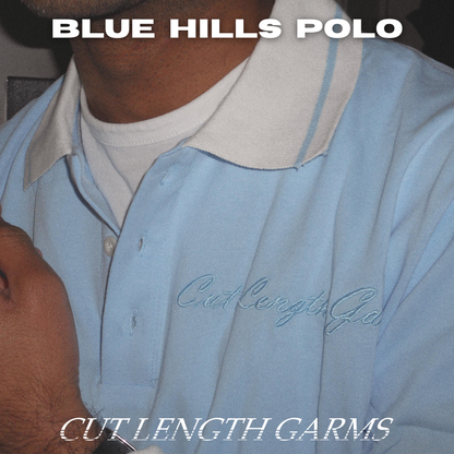 BLUE HILLS POLO TOP
