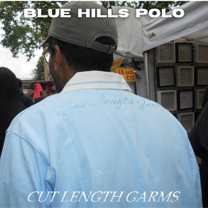 BLUE HILLS POLO TOP