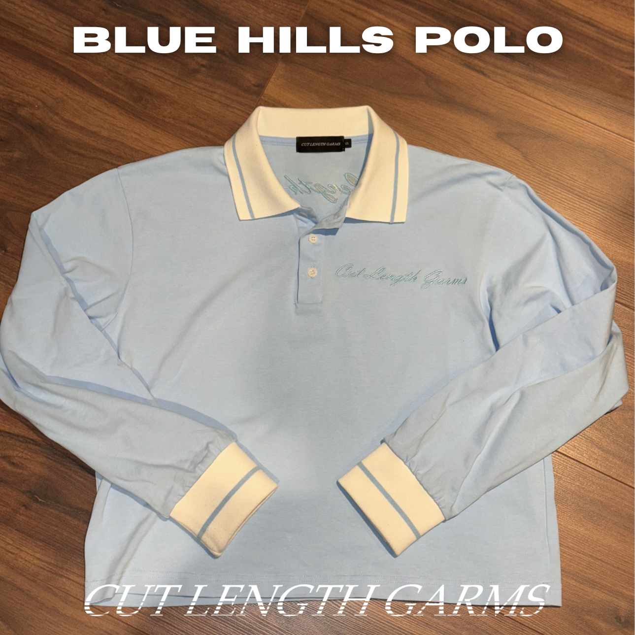 BLUE HILLS POLO TOP