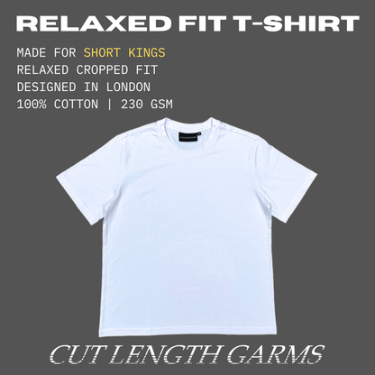 RELAXED FIT T-SHIRT (WHITE)