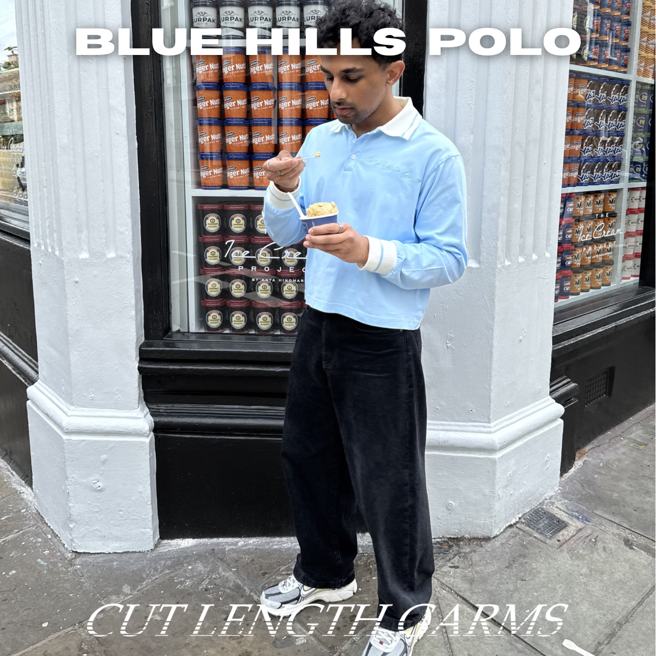 BLUE HILLS POLO TOP