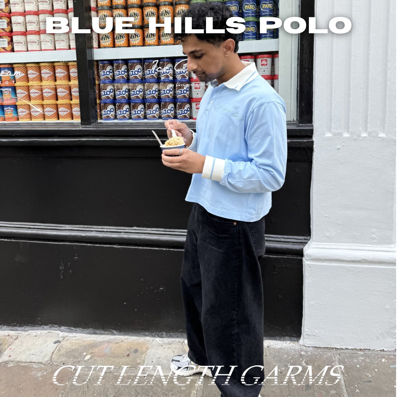 BLUE HILLS POLO TOP