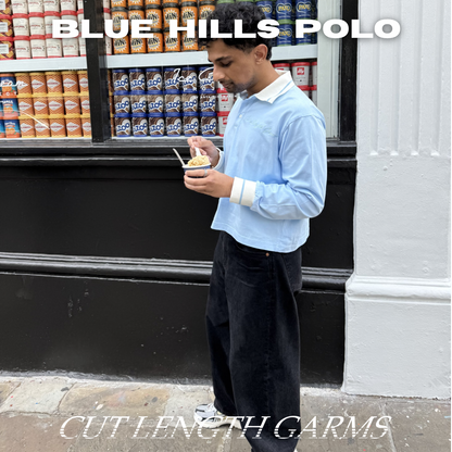 BLUE HILLS POLO TOP