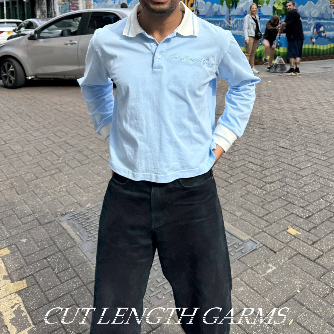 BLUE HILLS POLO TOP