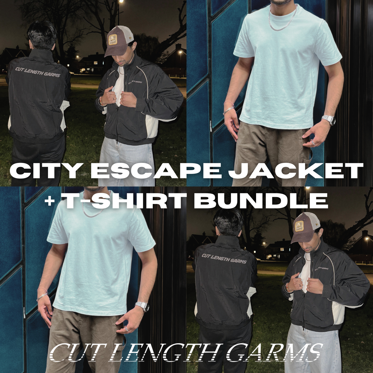 CITY ESCAPE JACKET + RELAXED FIT T-SHIRT BUNDLE